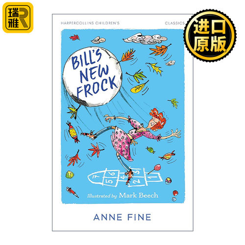 英文原版 Bill's New Frock 比尔的新裙子 安妮·范恩 英国儿童文学桂冠作家 英文版 进口英语原版书籍