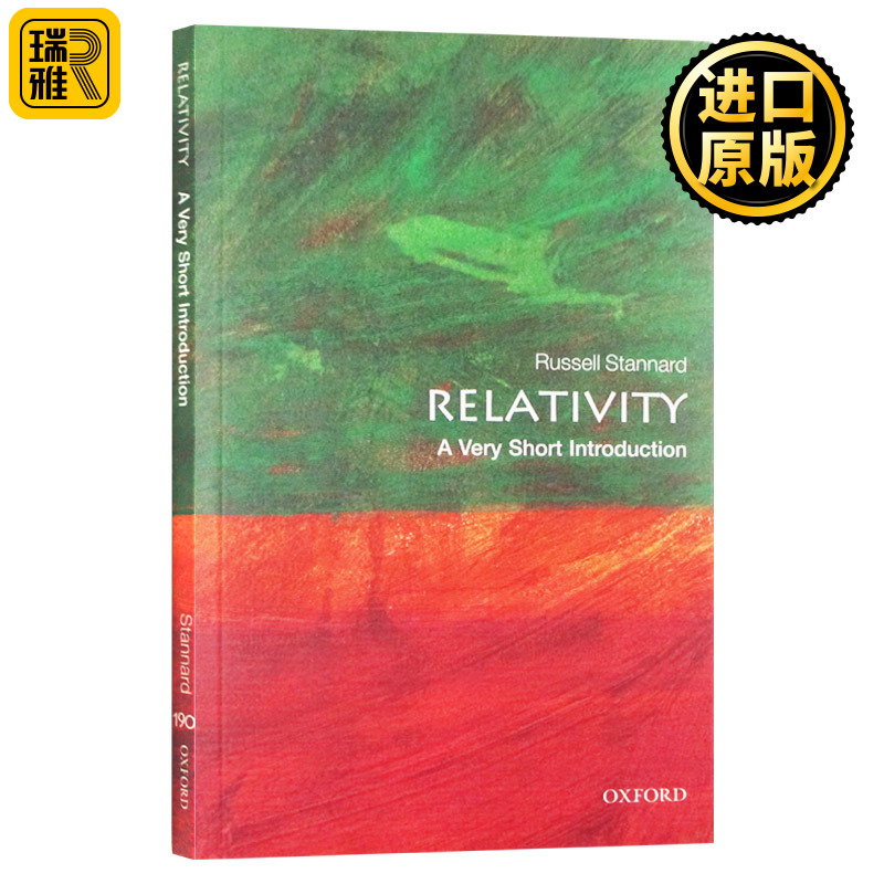 英文原版 牛津通识读本 相对论 Relativity A Very Short Introduction 斯坦纳德·拉塞尔 Stannard Russell 进口英语书籍 书籍/杂志/报纸 原版其它 原图主图