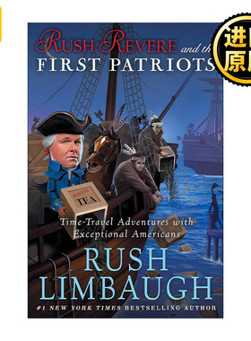 英文原版 Rush Revere and the First Patriots 与杰出美国人的时空冒险系列 精装 英文版 进口英语原版书籍