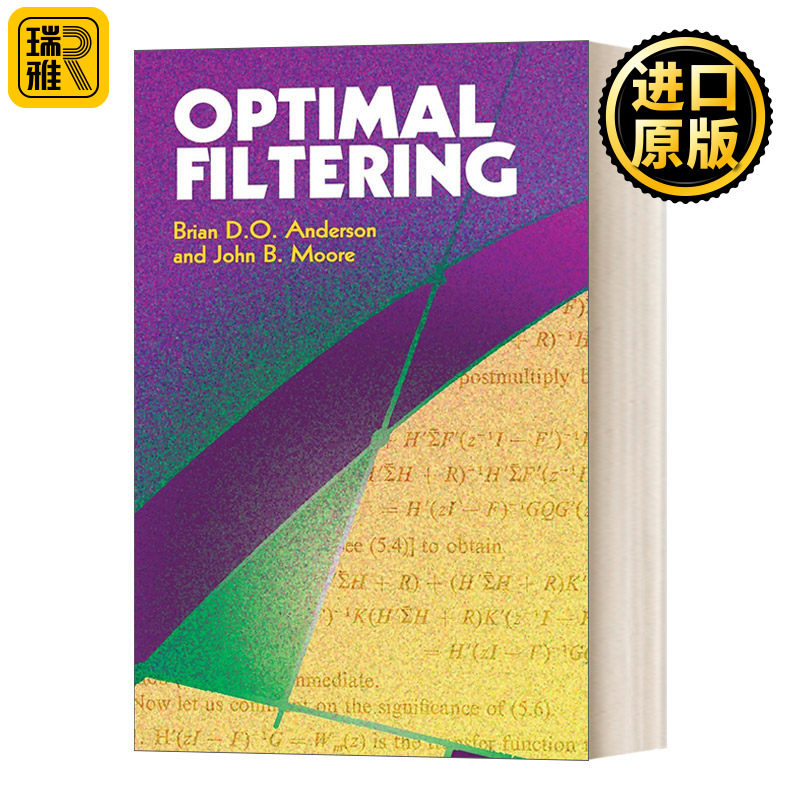 英文原版 Optimal Filtering 最优滤波 英文版 Brian D O Anderson 进口英语原版书籍