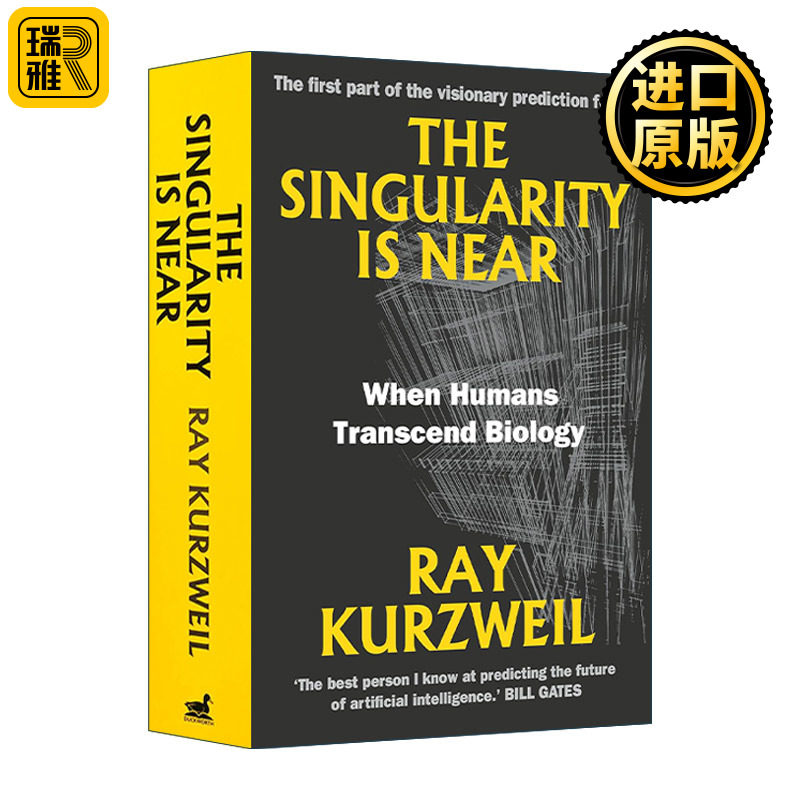 The Singularity is Near 奇点临近 当计算机智能超越人类 雷·库兹韦尔 英版