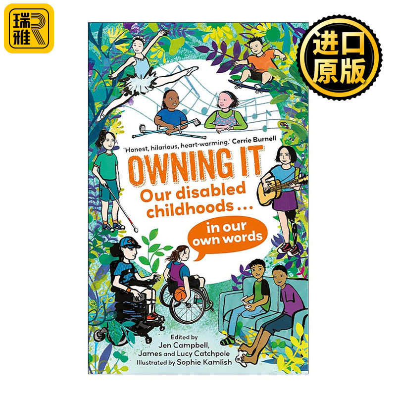 英文原版 Owning It 努力生活 残疾童年的回忆录文集 英文版 进口英语原版书籍