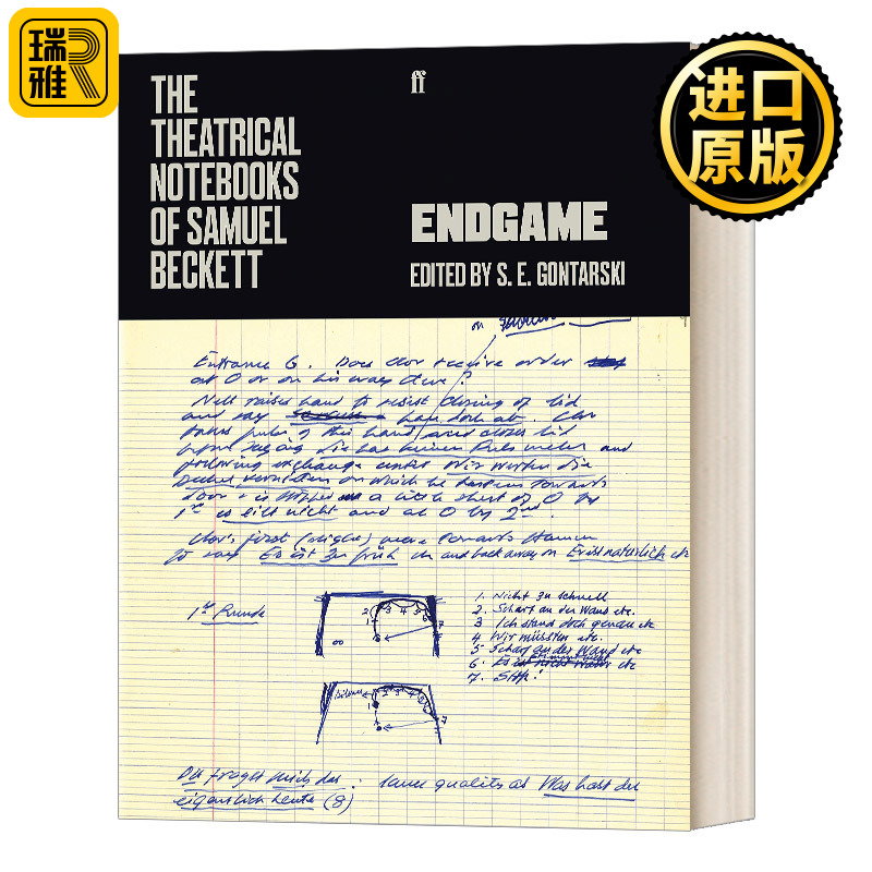 塞缪尔贝克特的戏剧笔记本 结局 英文原版 The Theatrical Notebooks of Samuel Beckett 诺贝尔文学奖得主 t进口英语书籍