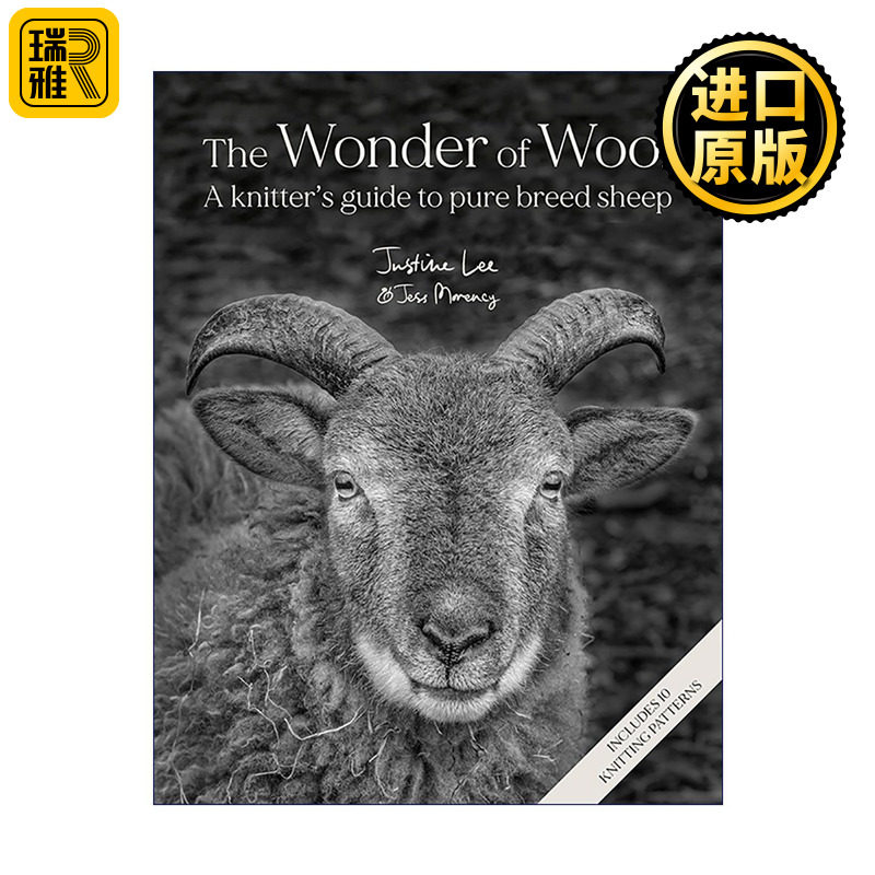 英文原版 The Wonder of Wool 羊毛之美 30种英国纯种绵羊与针织纱线全指南精装 英文版 进口英语原版书籍