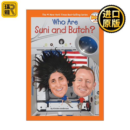 英文原版 Who Are Suni and Butch 谁是苏妮塔和巴里 NASA宇航员 儿童科普百科 英文版 进口英语原版书籍