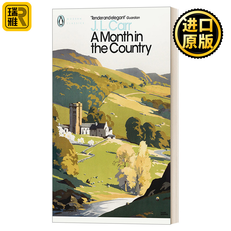 英文原版 A Month in the Country J.L. Penguin Modern Classcis
