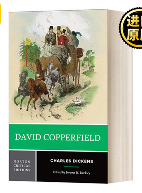 英文原版 David Copperfield 大卫·科波菲尔 诺顿文学解读系列 Norton Critical Editions 英文版 进口英语原版书籍