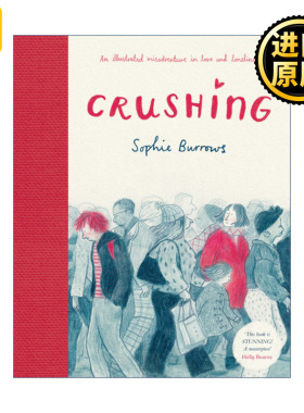 Crushing 暗恋 爱与孤独的不幸冒险 Sophie Burrows 精装绘本 V&A年度插画奖