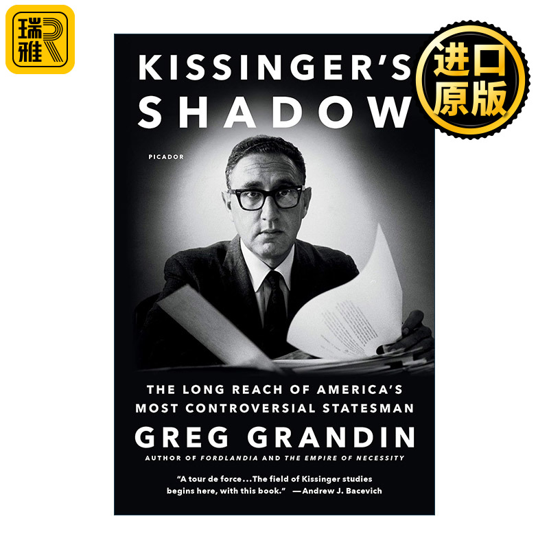 英文原版 Kissinger's Shadow 基辛格的影子 纽约大学历史教授Greg Grandin 英文版 进口英语原版书籍