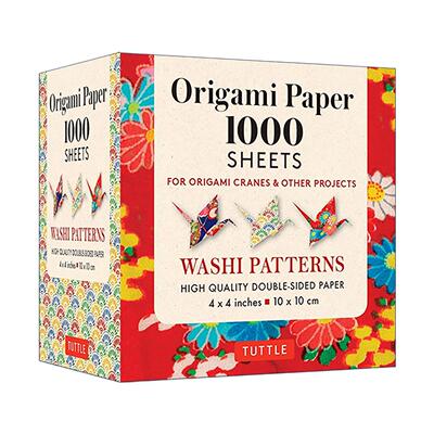 英文原版 Origami Paper Japanese Washi 1000 sheets 4
