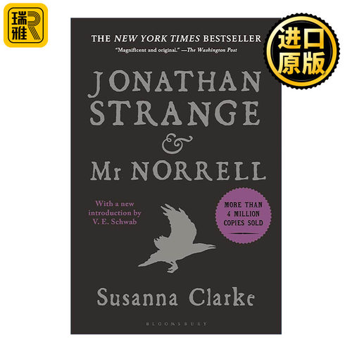 英文原版 Jonathan Strange & Mr Norrell 大魔法师 苏珊娜·克拉克 美版 英文版 进口英语原版书籍