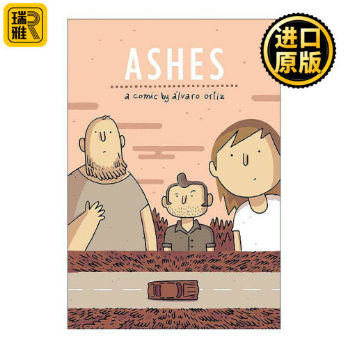英文原版 Ashes 灰烬 艾斯纳奖提名 西班牙漫画家álvaro Ortiz 英文版 进口英语原版书籍