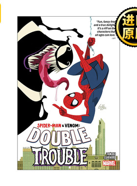 英文原版 Spider-Man & Venom Double Trouble 蜘蛛侠与毒液 双重麻烦 漫威漫画 Mariko Tamaki 英文版 进口英语原版书籍