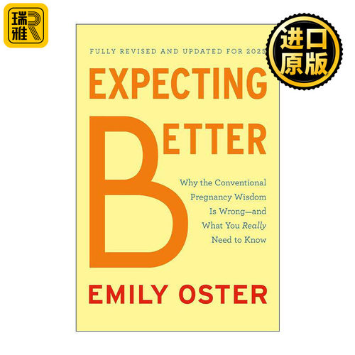 英文原版 Expecting Better 一个经济学家的怀孕指南 修订更新礼物版 精装 艾米丽·奥斯特 英文版 进口英语原版书籍