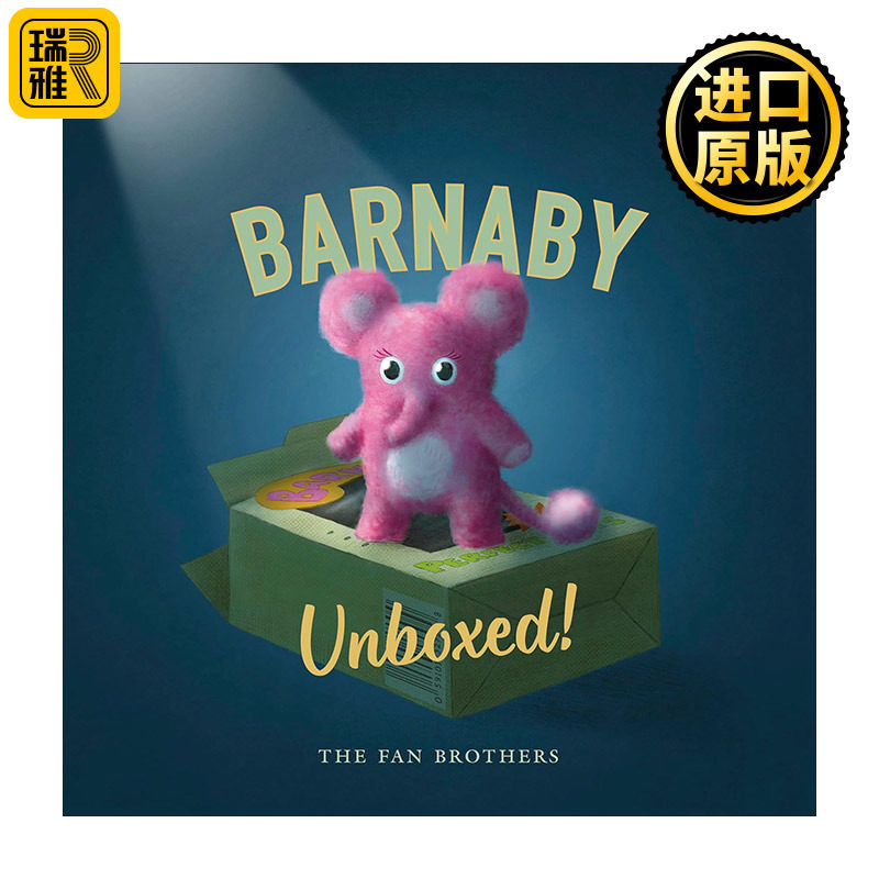 英文原版 Barnaby Unboxed 跳出盒子的巴纳比 范氏兄弟 儿童自尊自爱主题故事绘本精装 英文版 进口英语原版书籍