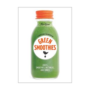 英文原版 Green Smoothies 美味轻食 轻体果昔 时尚圈热门私定菜单 促进新陈代谢 健康减重食谱 弗恩?格林 进口英语原版书籍