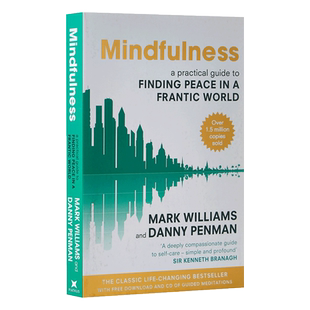 Mindfulness A Practical Guide to Finding Peace in a Frantic World 专念 积极心理学的力量 英文原版 正念 进口英语书籍