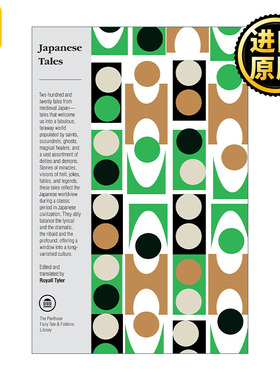英文原版 Japanese Tales The Pantheon Fairy Tale and Folklore Library 日本故事集 Royall Tyler 英文版 进口英语原版书籍