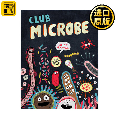 英文原版 Club Microbe 微生物俱乐部 儿童科普 精装 英文版 进口英语原版书籍