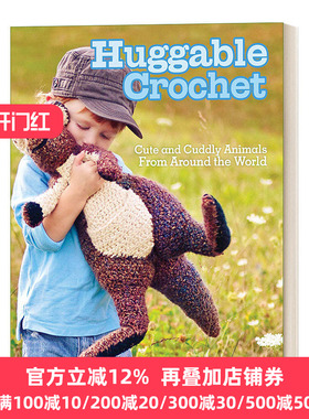 Huggable Crochet 可爱的钩针 Christine Lucas 儿童填充动物玩具工艺 钩针编织