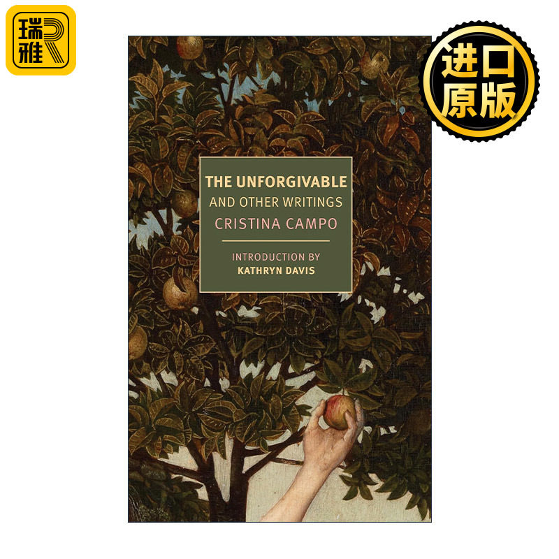 英文原版 The Unforgivable New York Review Books Classics 不可原谅 意大利短篇小说与散文集 Cristina Campo 进口英语原版书籍