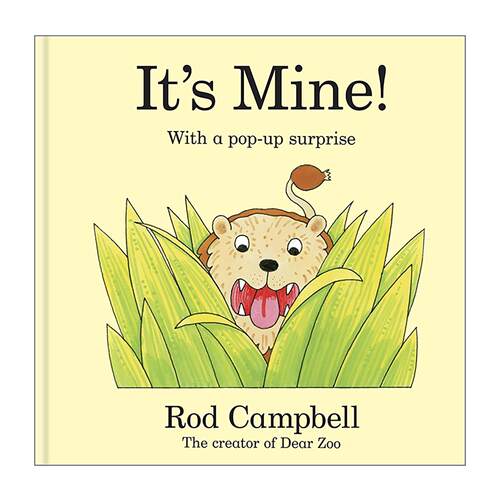 英文原版 It's Mine 它是我的 低幼儿童翻翻纸板书 含立体页 Dear Zoo同作者Rod Campbell 英文版 进口英语原版书籍