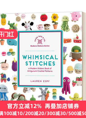 Whimsical Stitches 异想天开的针法 精装  英文原版