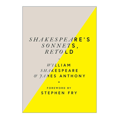 正版 Shakespeare’s Sonnets, Retold 英文原版 进口英语书籍