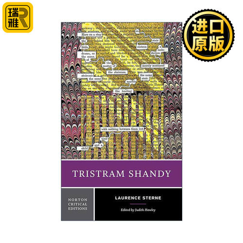 英文原版 Tristram Shandy 项狄传 诺顿文学解读系列 Norton Critical Editions 劳伦斯·斯特恩 英文版 进口英语原版书籍