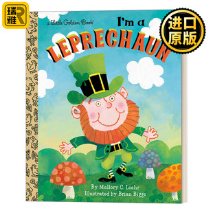 I'm a Leprechaun (Little Golden Book) 我是一个小精灵 兰登书屋精装小金书
