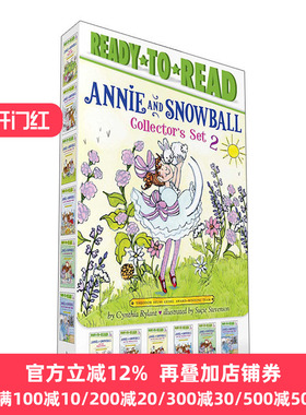 Annie and Snowball Collector's Set 2 安妮和雪球系列6本盒装2 Ready to Read Level 2