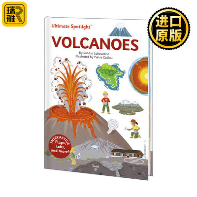 Ultimate Spotlight: Volcanoes 极致系列：火山  精装绘本  立体翻翻机关书