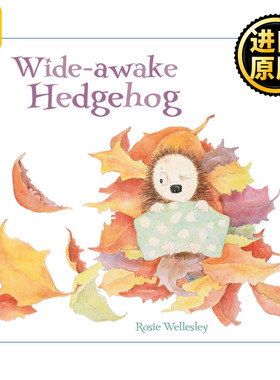 Wide-Awake Hedgehog 小刺猬艾萨克不冬眠 英国插画师Rosie Wellesley绘本