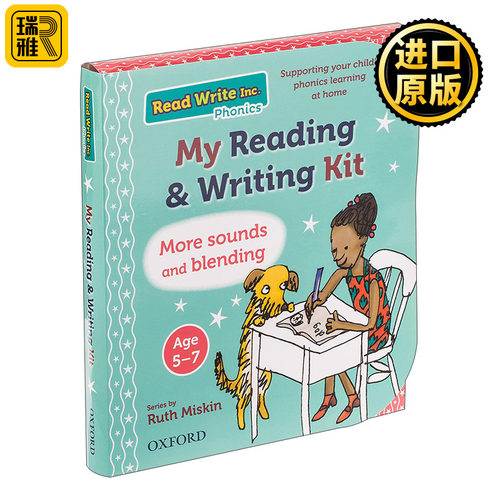 英文原版 Read Write Inc. Home Learning My Reading and Writing Kit 2 牛津自然拼读教材幼儿园5-7岁 英文版 进口英语原版书籍