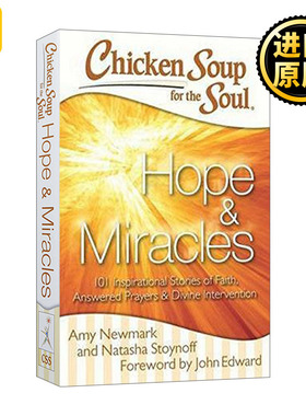 现货 Chicken Soup for the Soul Hope and Miracles Amy Newmark
