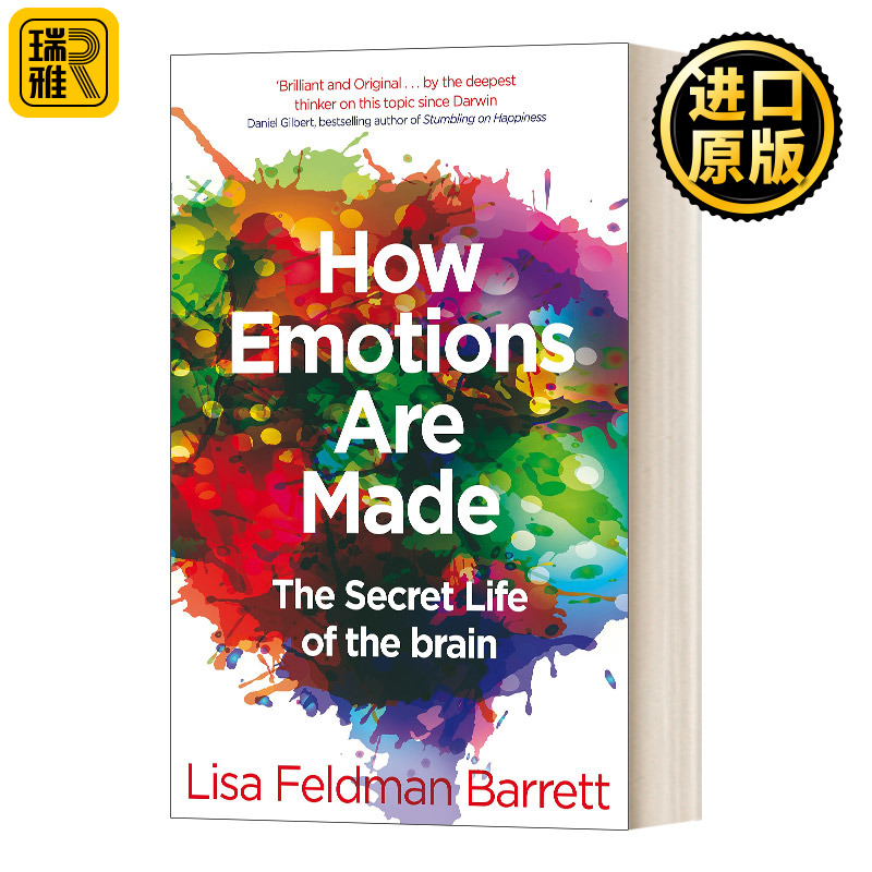 英文原版 How Emotions Are Made 情绪跟你以为的不一样 科学证据揭露喜怒哀乐如何生成 英文版 进口英语原版书籍