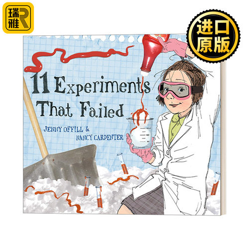 11 Experiments That Failed 11个失败的实验 Jenny Offill 3-8岁 儿童精装绘本