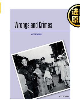 Wrongs and Crimes 不法行为与刑事犯罪 Victor Tadros