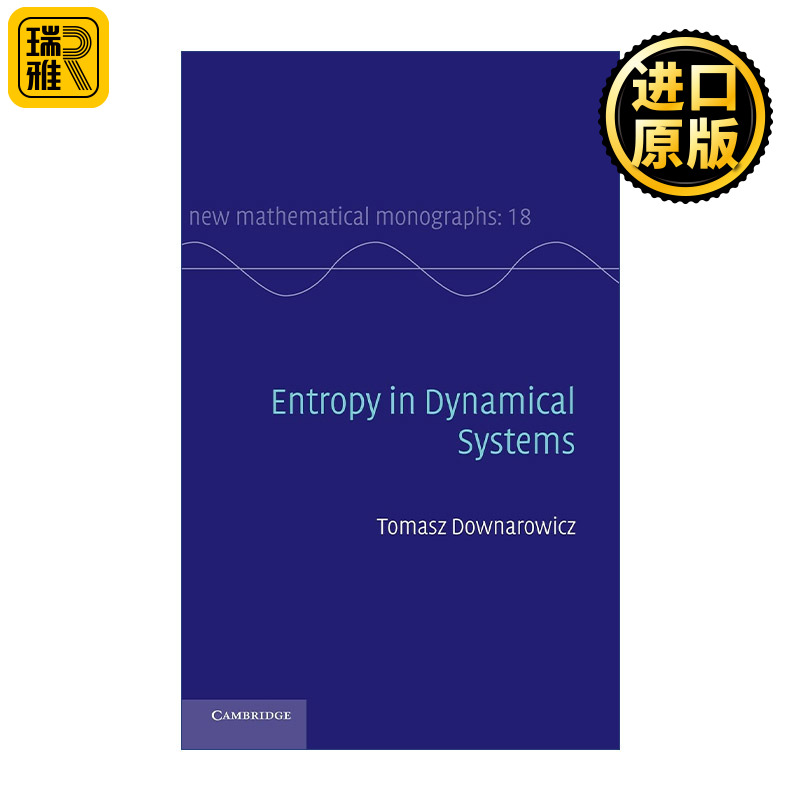 Entropy In Dynamical Systems 英文原版 书籍/杂志/报纸 科普读物/自然科学/技术类原版书 原图主图