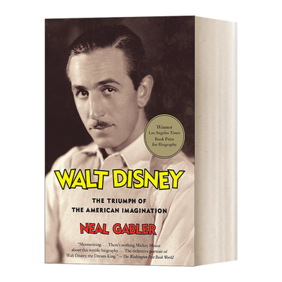英文原版 Walt Disney The Triumph of the American Imagination 迪士尼 美国想象力的胜利 Neal Gabler 英文版 进口英语书