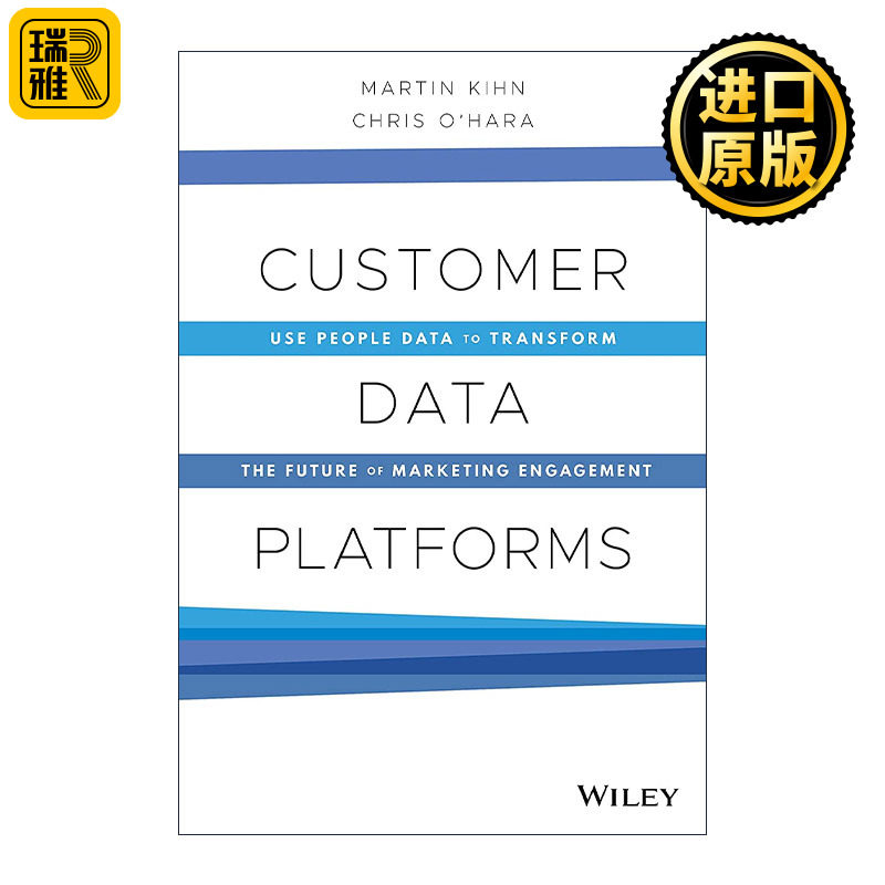 Customer Data Platforms 客户数据平台 利用人员数据改变营销活动的未来 精装