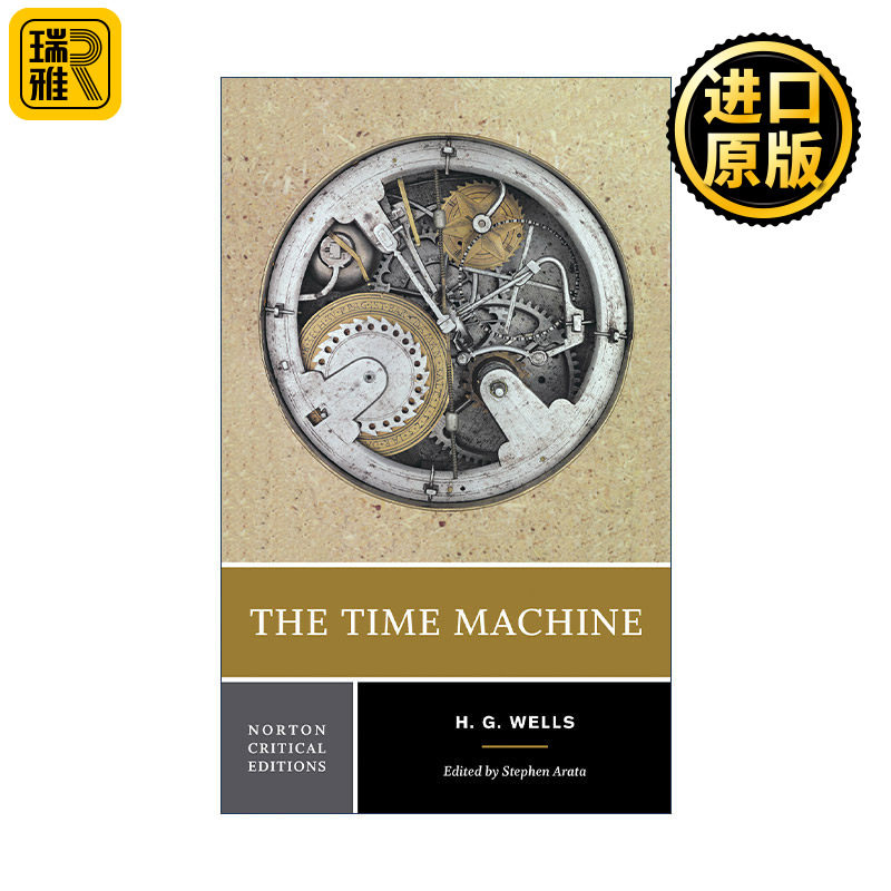 正版 The Time Machine 时间机器 H. G. Wells 诺顿文学解读系列 Norton Critical Editions 英文原版 进口英语书籍