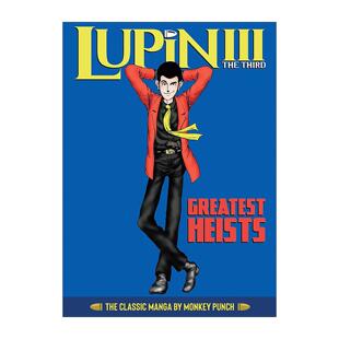 英文原版 Lupin III Lupin the 3rd Greatest Heists 鲁邦三世 经典漫画集 精装收藏版 加藤一彦 英文版 进口英语原版书籍