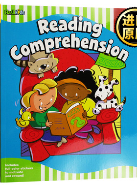 小学二年级英语阅读理解练习册 Flash Skills Reading Comprehension Grade 2 英文原版Flash Kids Editors全英文版进口原版英语书
