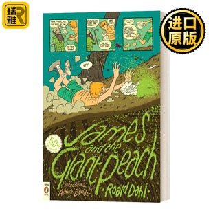 Giant Peach 英文原版 and 飞天巨桃历险记 the Dlx James