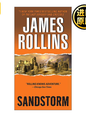 英文原版 Sandstorm 沙暴 西格玛中队系列 冒险惊悚小说 James Rollins 英文版 进口英语原版书籍