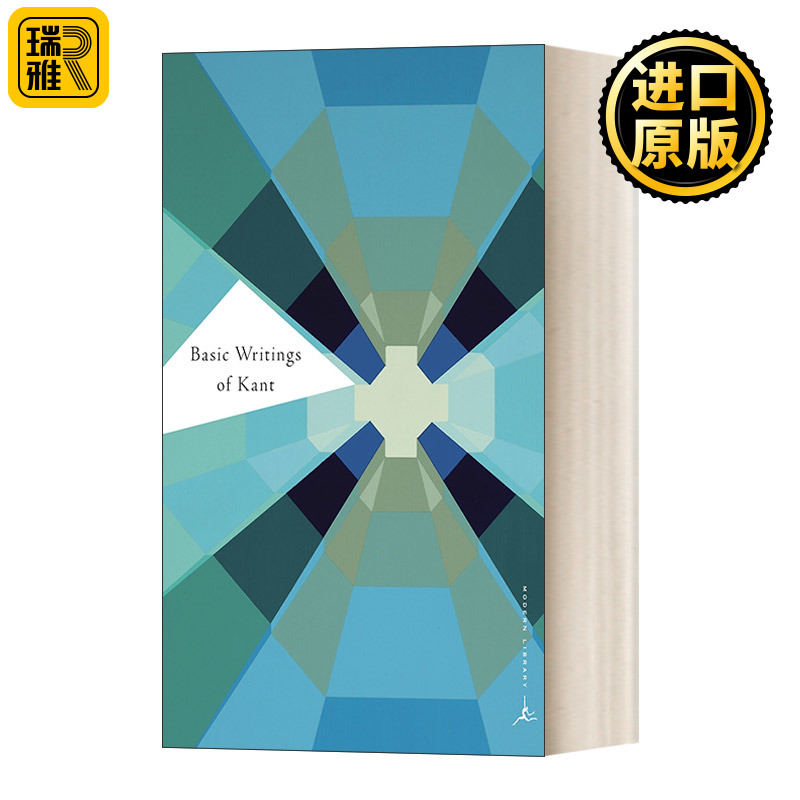 Basic Writings of Kant Modern Library Classics 进口英语原版书籍 书籍/杂志/报纸 原版其它 原图主图