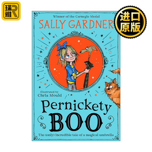 英文原版 Pernickety Boo 希尔薇与魔法雨伞 莎莉·加德纳 精装插画儿童小说 卡内基获奖作家 英文版 进口英语原版书籍