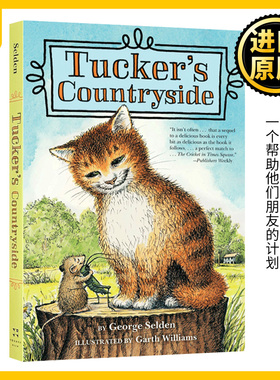 时代广场的蟋蟀2 英文原版 Tucker'S Countryside 儿童读物 Chester Cricket and His Friends 英文版 进口英语原版书籍