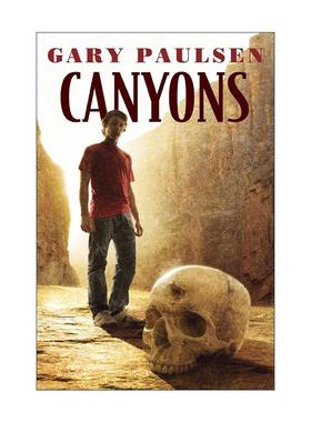 英文原版 Canyons 峡谷 青少年冒险小说 纽伯瑞奖得主 手斧男孩作者盖瑞·伯森 英文版 进口英语原版书籍